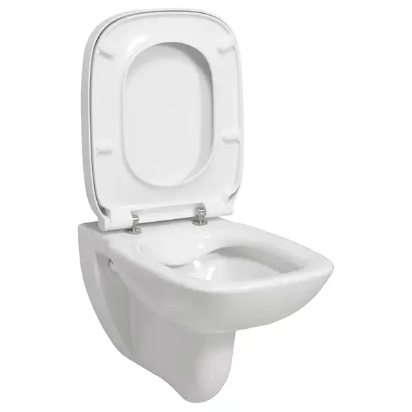 Встроенный унитаз, Rimless (безободковый) Roca Debba с сиденьем Soft Close (A34H99L000) фото 3 Aquada.com.ua Встроенный унитаз, Rimless (безободковый) Roca Debba с сиденьем Soft Close (A34H99L000) фото 3 Aquada.com.ua