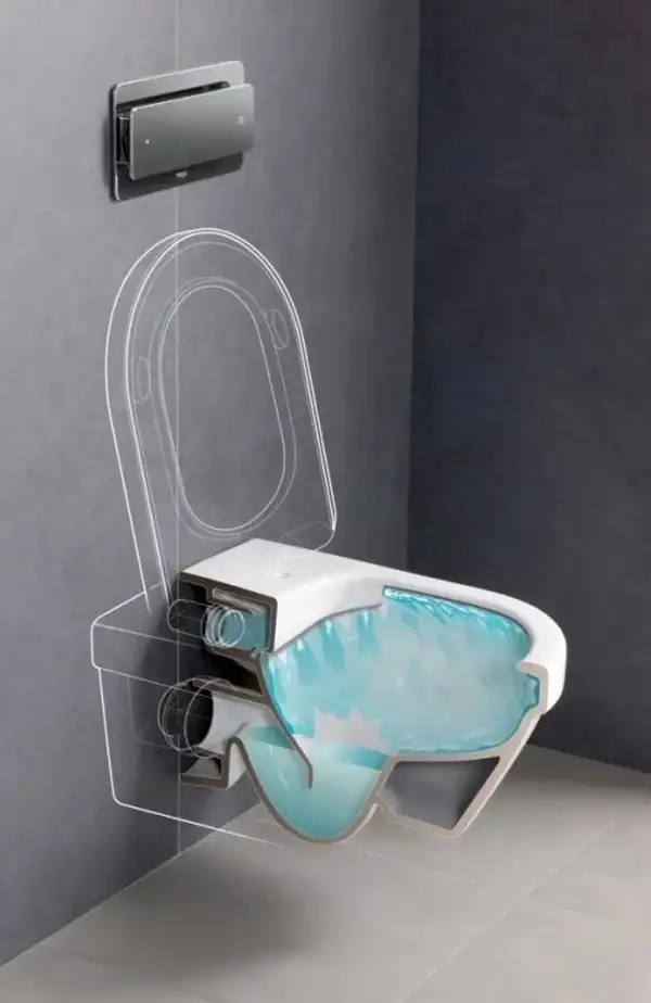Унитаз подвесной Villeroy & Boch Omnia architectura с cиденьем soft close (грязеотталкивающее покрытие) (5684HRR1) фото 2 Aquada.com.ua Унитаз подвесной Villeroy & Boch Omnia architectura с cиденьем soft close (грязеотталкивающее покрытие) (5684HRR1) фото 2 Aquada.com.ua