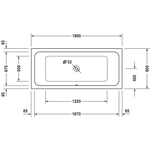 DURAVIT D-CODE ванна 180*80см, прямоугольная (700101000000000) фото 2 Aquada.com.ua DURAVIT D-CODE ванна 180*80см, прямоугольная (700101000000000) фото 2 Aquada.com.ua