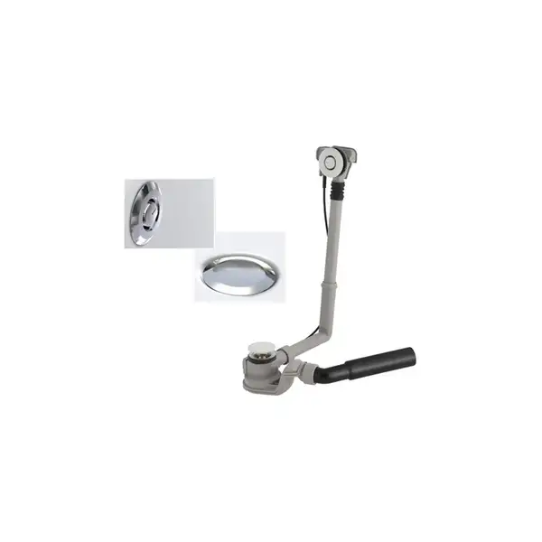 Слив-перелив для ванны Geberit Push Control с кнопкой слива, удлиненный 150.756.11.1 фото 1 Aquada.com.ua