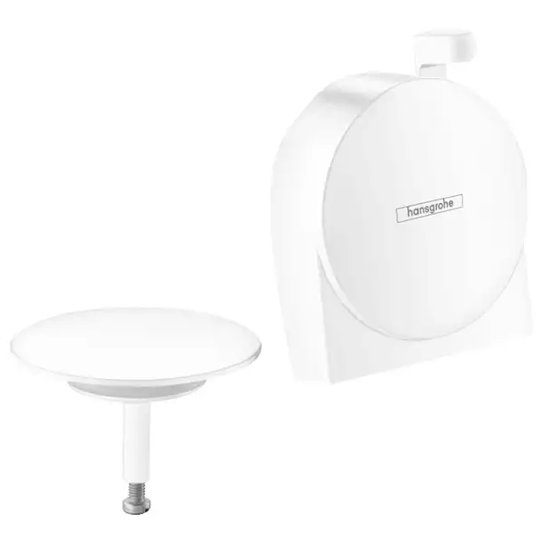 Накладки на слив-перелив для ванны Hansgrohe Exafill S (цвет - белый матовый) (58117700) фото 1 Aquada.com.ua Накладки на слив-перелив для ванны Hansgrohe Exafill S (цвет - белый матовый) (58117700) фото 1 Aquada.com.ua