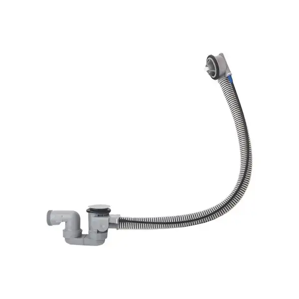 Слив/перелив для нестандартных ванн, скрытая часть Hansgrohe Flexaplus (цвет - хром) (58141180) фото 1 Aquada.com.ua