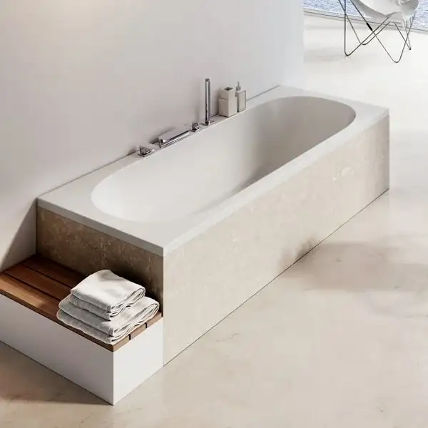 Ванна акриловая Ravak City Slim 180 x 80 см snowwhite (C921300000) фото 2 Aquada.com.ua