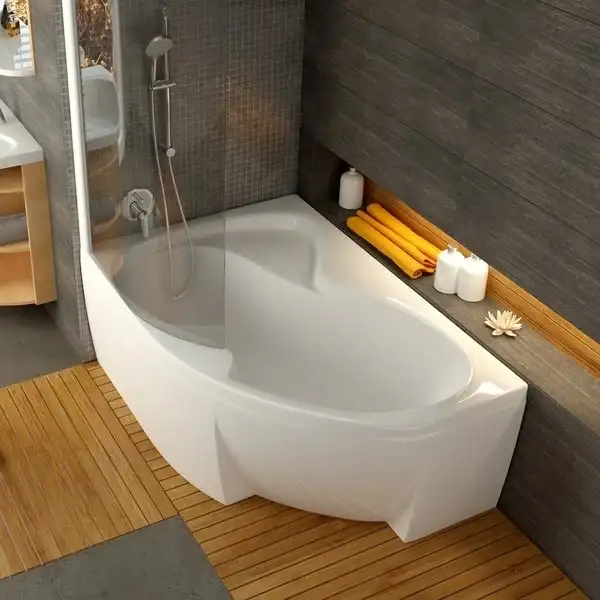Ванна акриловая Ravak Rosa II 160 х 105 см, L (исполнение слева) (CM21000000) фото 2 Aquada.com.ua