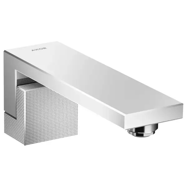 Излив для ванны, алмазная резка Axor Edge (цвет - хром) (46411000) фото 1 Aquada.com.ua Излив для ванны, алмазная резка Axor Edge (цвет - хром) (46411000) фото 1 Aquada.com.ua