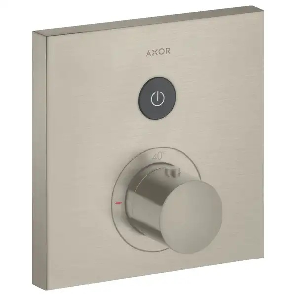 Термостат на 1 потребитель, скрытого монтажа Axor ShowerSelect (цвет - матовый никель) (36714820) фото 1 Aquada.com.ua Термостат на 1 потребитель, скрытого монтажа Axor ShowerSelect (цвет - матовый никель) (36714820) фото 1 Aquada.com.ua