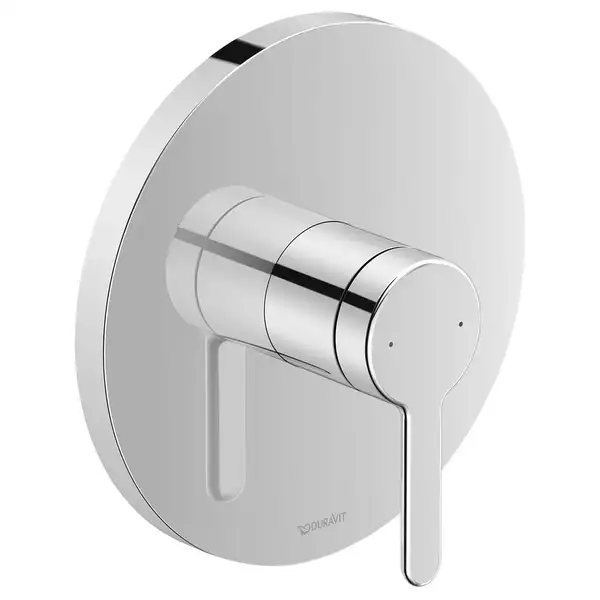 Смеситель для душа скрытого монтажа Duravit C.1 (цвет - хром) (C14210010010) фото 1 Aquada.com.ua Смеситель для душа скрытого монтажа Duravit C.1 (цвет - хром) (C14210010010) фото 1 Aquada.com.ua