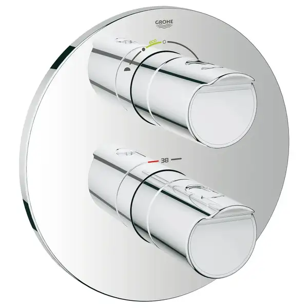 Термостат для ванны Grohe Grohtherm 2000 (цвет - хром) (19355001) фото 1 Aquada.com.ua Термостат для ванны Grohe Grohtherm 2000 (цвет - хром) (19355001) фото 1 Aquada.com.ua