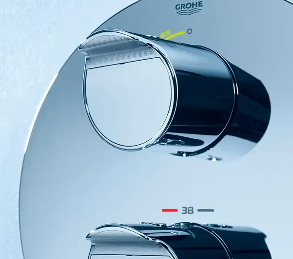 Термостат для ванны Grohe Grohtherm 2000 (цвет - хром) (19355001) фото 3 Aquada.com.ua Термостат для ванны Grohe Grohtherm 2000 (цвет - хром) (19355001) фото 3 Aquada.com.ua