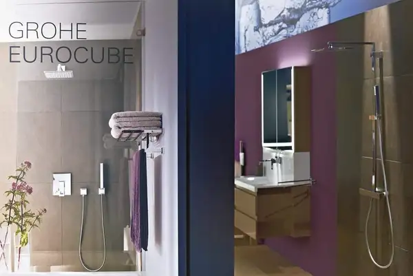 Смеситель для душа скрытого монтажа, однорычажный Grohe Eurocube (19898000) фото 3 Aquada.com.ua Смеситель для душа скрытого монтажа, однорычажный Grohe Eurocube (19898000) фото 3 Aquada.com.ua
