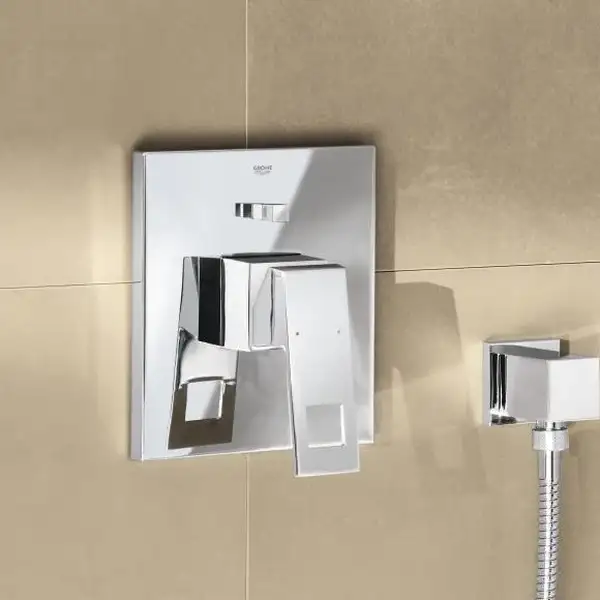 Смеситель для душа скрытого монтажа, однорычажный Grohe Eurocube (19898000) фото 4 Aquada.com.ua Смеситель для душа скрытого монтажа, однорычажный Grohe Eurocube (19898000) фото 4 Aquada.com.ua