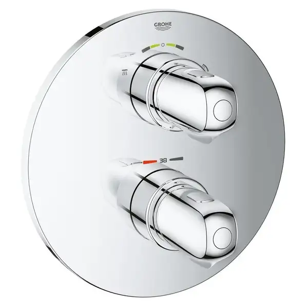 Grohe Grohtherm 1000 Термостат для душа со встроенным преключателем на 2 положения (19985000) фото 1 Aquada.com.ua Grohe Grohtherm 1000 Термостат для душа со встроенным преключателем на 2 положения (19985000) фото 1 Aquada.com.ua