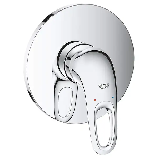 GROHE Смеситель однорычажный для душа на 1 выход, СМ, хром Eurostyle (24048003) фото 1 Aquada.com.ua GROHE Смеситель однорычажный для душа на 1 выход, СМ, хром Eurostyle (24048003) фото 1 Aquada.com.ua
