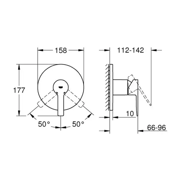 GROHE Одноважільний змішувач на 1 вихід Lineare (24063001) фото 2 Aquada.com.ua GROHE Одноважільний змішувач на 1 вихід Lineare (24063001) фото 2 Aquada.com.ua