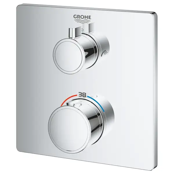 Термостат прихованого монтажу на 2 споживача Grohe Grohtherm Convent. Concealed (24080000) Термостат прихованого монтажу на 2 споживача Grohe Grohtherm Convent. Concealed (24080000)