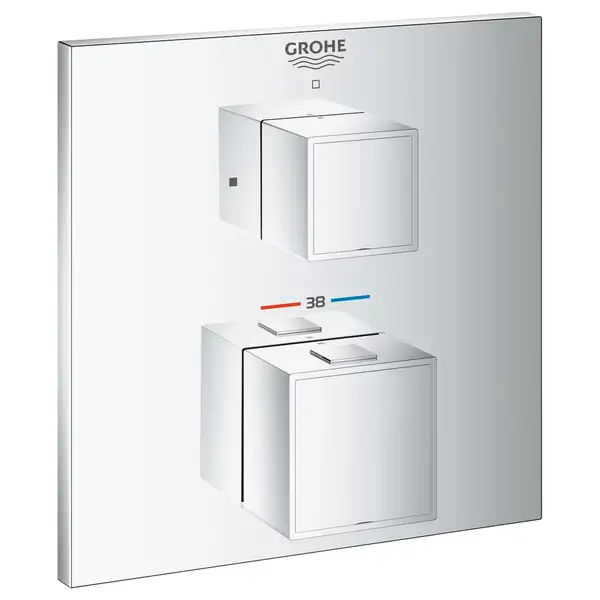 GROHE Термостат для душа Grohtherm Cube (24153000) фото 1 Aquada.com.ua