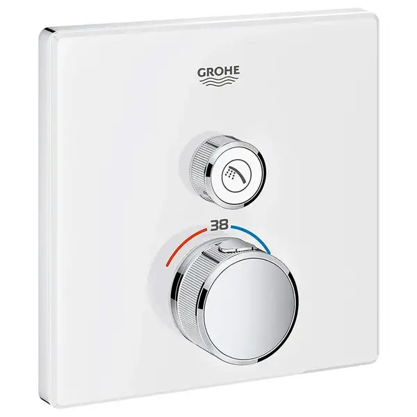 GROHE Термостат прихованого монтажу з 1-ю кнопкою керування GROHTHERM SMARTCONTROL (29153LS0) (29153LS0) фото 1 Aquada.com.ua GROHE Термостат прихованого монтажу з 1-ю кнопкою керування GROHTHERM SMARTCONTROL (29153LS0) (29153LS0) фото 1 Aquada.com.ua
