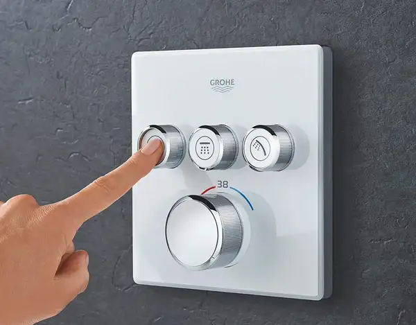 GROHE Термостат прихованого монтажу з 3-ма кнопками керування GROHTHERM SMARTCONTROL (29157LS0) (29157LS0) фото 3 Aquada.com.ua GROHE Термостат прихованого монтажу з 3-ма кнопками керування GROHTHERM SMARTCONTROL (29157LS0) (29157LS0) фото 3 Aquada.com.ua