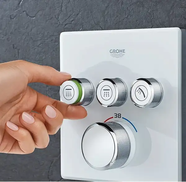 Термостат прихованого монтажу з трьома кнопками управління Grohe Grohtherm SmartControl (29157LS0) Термостат прихованого монтажу з трьома кнопками управління Grohe Grohtherm SmartControl (29157LS0)