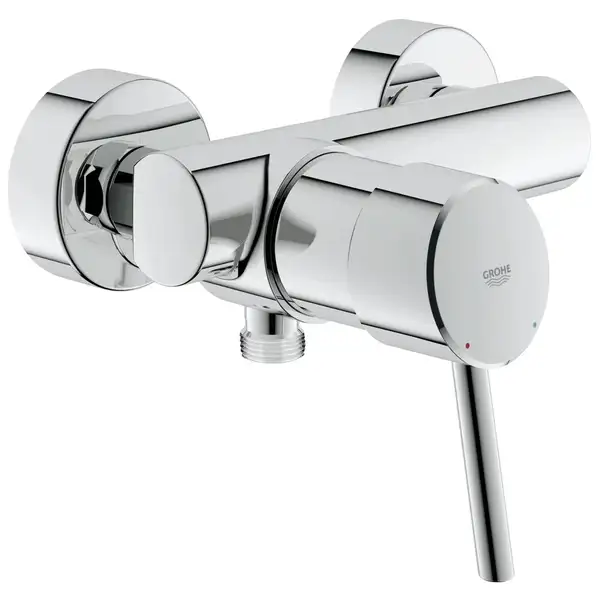 Смеситель однорычажный для душа Grohe Concetto DN 15 (цвет - хром) (32210001) фото 1 Aquada.com.ua Смеситель однорычажный для душа Grohe Concetto DN 15 (цвет - хром) (32210001) фото 1 Aquada.com.ua
