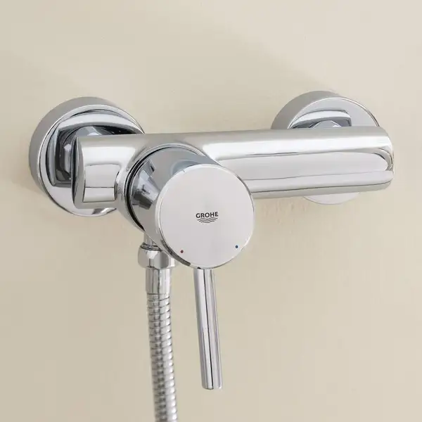 Смеситель однорычажный для душа Grohe Concetto DN 15 (цвет - хром) (32210001) фото 3 Aquada.com.ua Смеситель однорычажный для душа Grohe Concetto DN 15 (цвет - хром) (32210001) фото 3 Aquada.com.ua