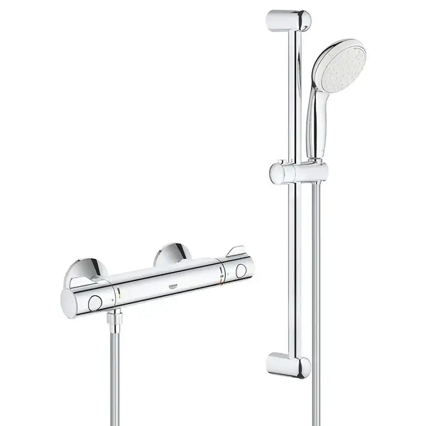 GROHE Термостат для душу із душовим гарнітуром Grohtherm 800  (34565001) фото 3 Aquada.com.ua