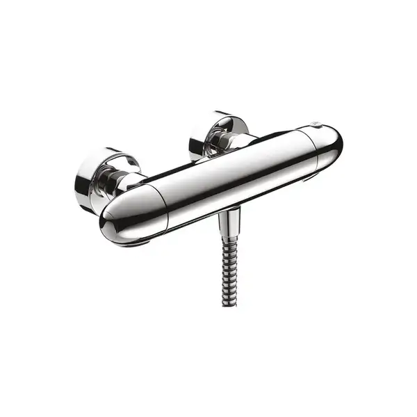 Термостат для душа Hansgrohe Ecostat Ecomax (цвет - хром) (13356000) фото 1 Aquada.com.ua Термостат для душа Hansgrohe Ecostat Ecomax (цвет - хром) (13356000) фото 1 Aquada.com.ua