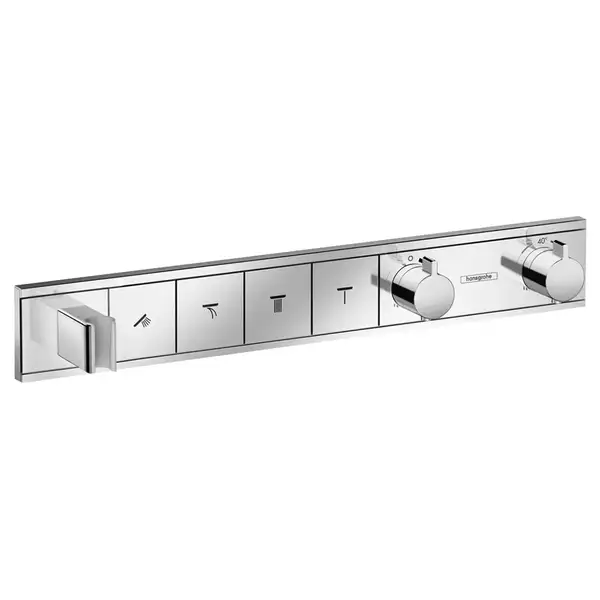 Термостат, скрытого монтажа, на 4 потребителя Hansgrohe RainSelect (цвет - хром) (15357000) фото 1 Aquada.com.ua