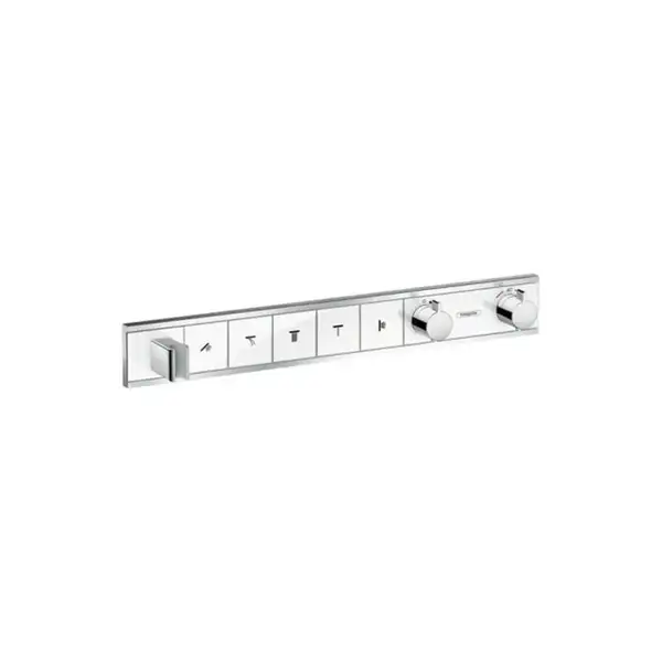 Hansgrohe RainSelect Термостат скрытый, 5 выходов, белый/хром (15358400)