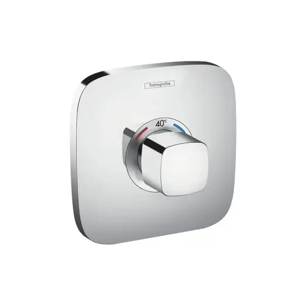 Термостат для душа Hansgrohe Ecostat E (цвет - хром) (15705000) фото 1 Aquada.com.ua Термостат для душа Hansgrohe Ecostat E (цвет - хром) (15705000) фото 1 Aquada.com.ua