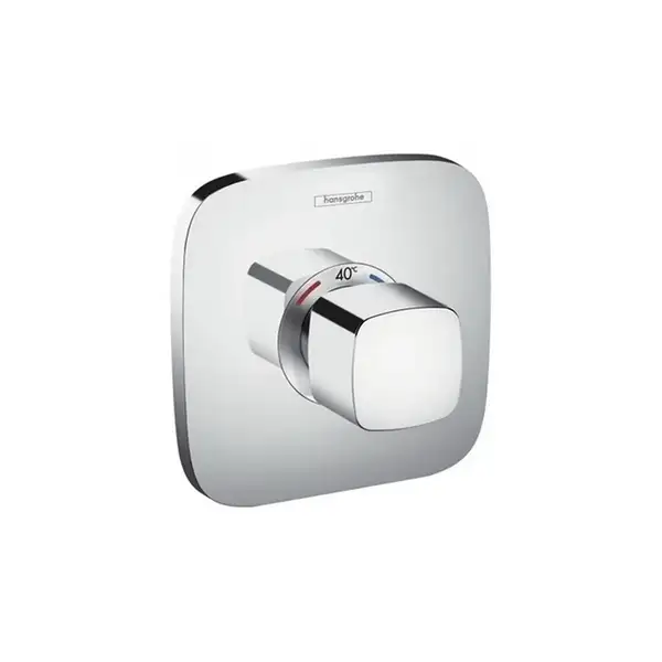 Термостат для душа Hansgrohe Ecostat E Highflow (цвет - хром) (15706000) фото 1 Aquada.com.ua Термостат для душа Hansgrohe Ecostat E Highflow (цвет - хром) (15706000) фото 1 Aquada.com.ua