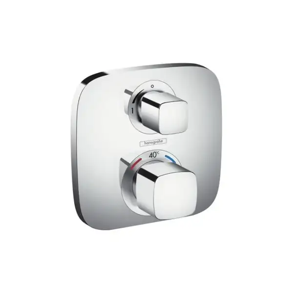 Термостат для душа Hansgrohe Ecostat E (цвет - хром) (15707000) фото 1 Aquada.com.ua Термостат для душа Hansgrohe Ecostat E (цвет - хром) (15707000) фото 1 Aquada.com.ua