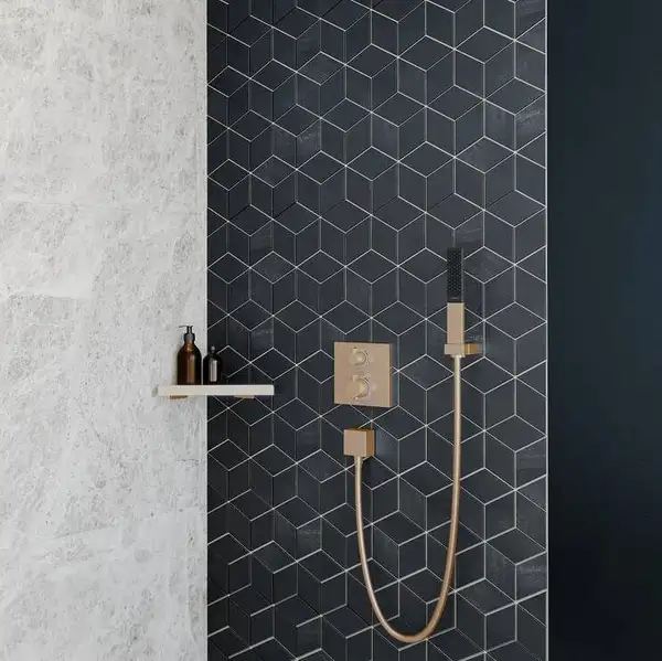 Hansgrohe Ecostat S Термостат скрытого монтажа, бронза матовая (15714140) Hansgrohe Ecostat S Термостат скрытого монтажа, бронза матовая (15714140)