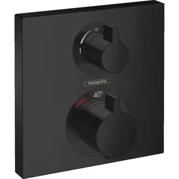Hansgrohe Ecostat Square Термостат, черный матовый (15714670)