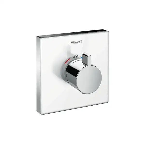 Термостат для душа Hansgrohe ShowerSelect (цвет - хром/белый) (15734400) фото 1 Aquada.com.ua Термостат для душа Hansgrohe ShowerSelect (цвет - хром/белый) (15734400) фото 1 Aquada.com.ua