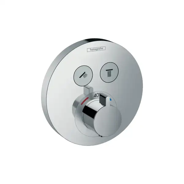 HANSGROHE Термостат для двух потребителей, СМ Shower Select S (15743000) фото 1 Aquada.com.ua HANSGROHE Термостат для двух потребителей, СМ Shower Select S (15743000) фото 1 Aquada.com.ua