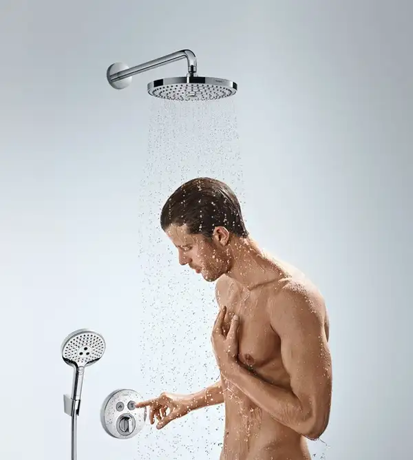 Смеситель для душа Hansgrohe ShowerSelect S (цвет - хром), для 2 потребителей (15748000) фото 3 Aquada.com.ua Смеситель для душа Hansgrohe ShowerSelect S (цвет - хром), для 2 потребителей (15748000) фото 3 Aquada.com.ua