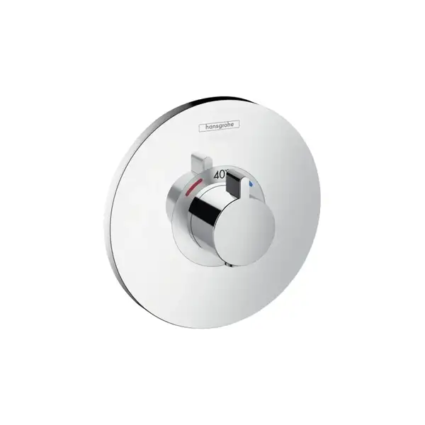 Термостат для душа Hansgrohe Ecostat S (цвет - хром) (15755000) фото 1 Aquada.com.ua Термостат для душа Hansgrohe Ecostat S (цвет - хром) (15755000) фото 1 Aquada.com.ua