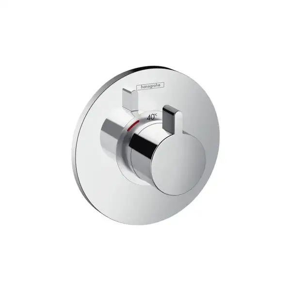 Термостат для душа Hansgrohe Ecostat S Highflow (цвет - хром) (15756000) фото 1 Aquada.com.ua Термостат для душа Hansgrohe Ecostat S Highflow (цвет - хром) (15756000) фото 1 Aquada.com.ua