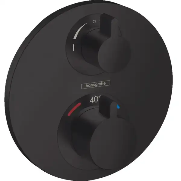 Hansgrohe Ecostat S Термостат скрытого монтажа, Matt Black (15758670)