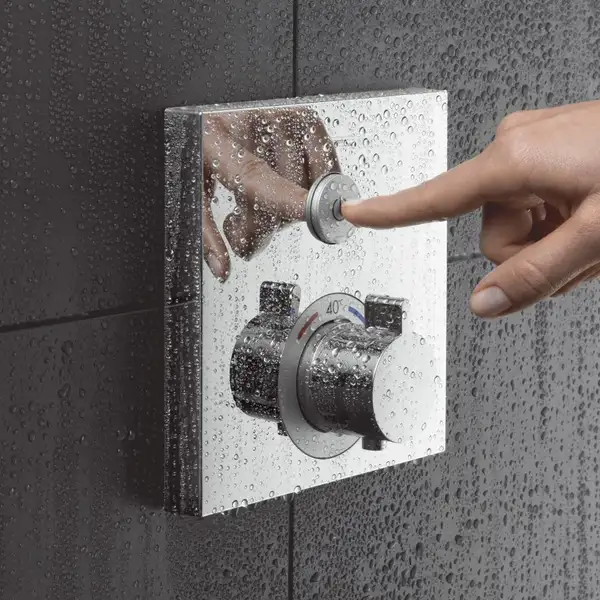Термостат для душа на 1 потребитель Hansgrohe ShowerSelect (цвет - хром) (15762000) фото 4 Aquada.com.ua Термостат для душа на 1 потребитель Hansgrohe ShowerSelect (цвет - хром) (15762000) фото 4 Aquada.com.ua