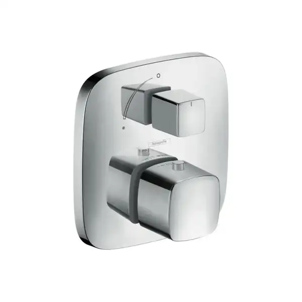 Термостат для душа Hansgrohe PuraVida (цвет - хром) (15775000) фото 1 Aquada.com.ua