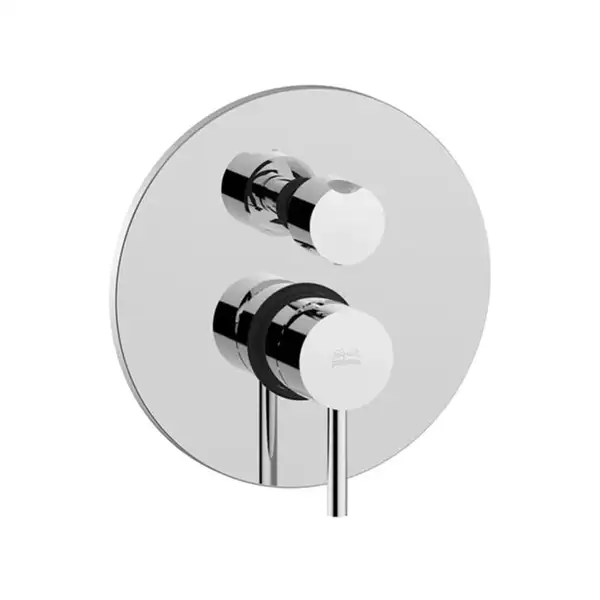 Смеситель для душа на 3 потребителя Paffoni Light (цвет - хром) (LIG019CR) фото 1 Aquada.com.ua