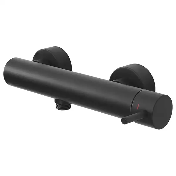 Смеситель для душа Paffoni Light (цвет - чёрный матовый) (LIG168NO) фото 1 Aquada.com.ua