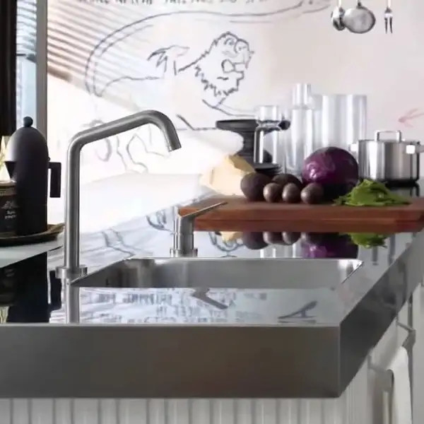 Смеситель для кухни, на 2 отверстия Axor Citterio M (цвет - хром) (34820000) фото 2 Aquada.com.ua Смеситель для кухни, на 2 отверстия Axor Citterio M (цвет - хром) (34820000) фото 2 Aquada.com.ua