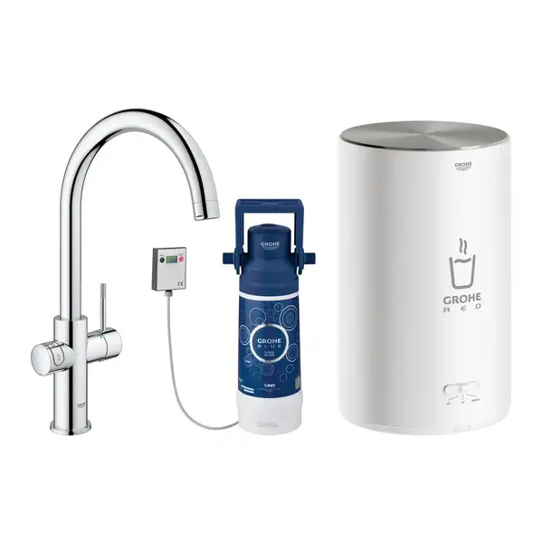 Змішувач і бойлерна система M-розміру Grohe Red II (30083001)