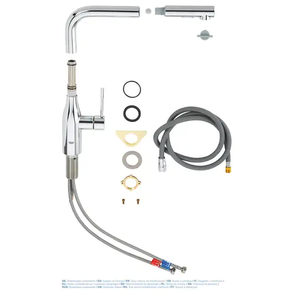 Grohe Essence New Смеситель кухонный, хром (30270000) Grohe Essence New Смеситель кухонный, хром (30270000)