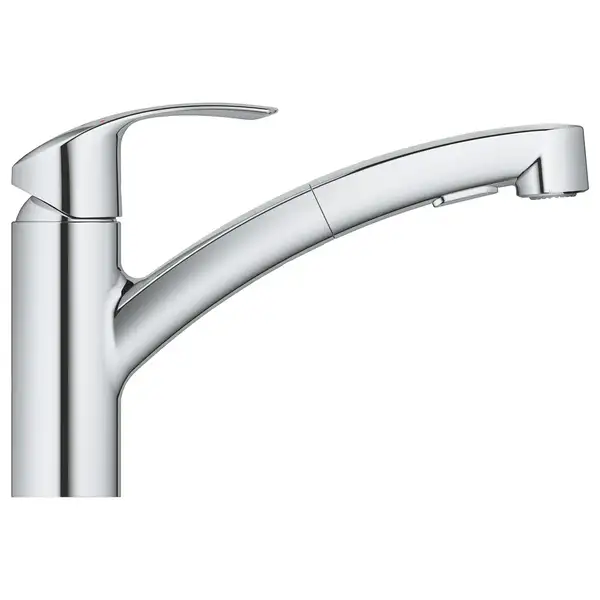 Змішувач для кухні з висувним виливом Grohe Eurosmart (30305000)