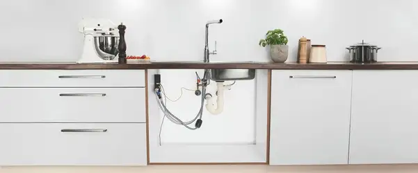 GROHE Сенсорний одноважільний змішувач для мийки Essence Foot Control  (30311000) фото 13 Aquada.com.ua