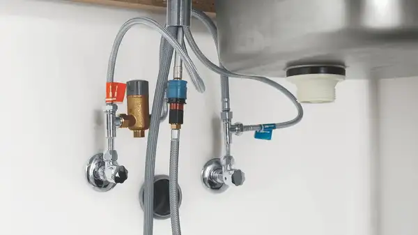 GROHE Сенсорний одноважільний змішувач для мийки Essence Foot Control  (30311000) фото 9 Aquada.com.ua